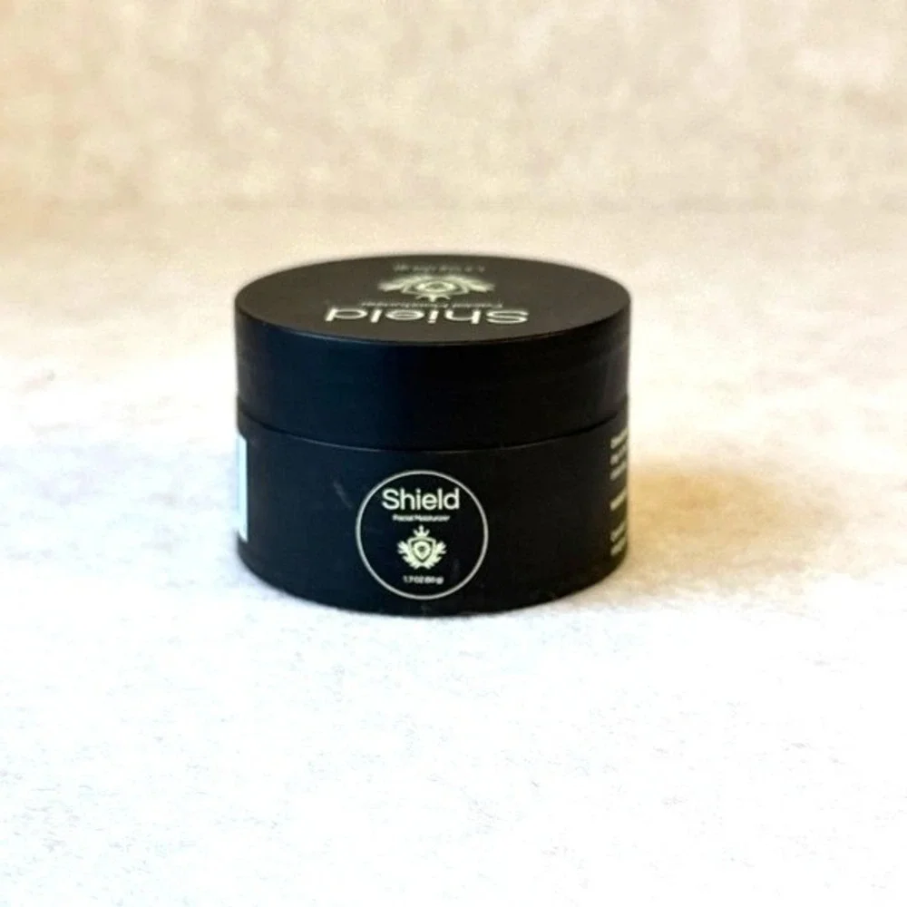 2 Pack Shield Facial Moisturizer 1.7oz‎ 50g Aloe Squalane Niacinamide Vitamin C